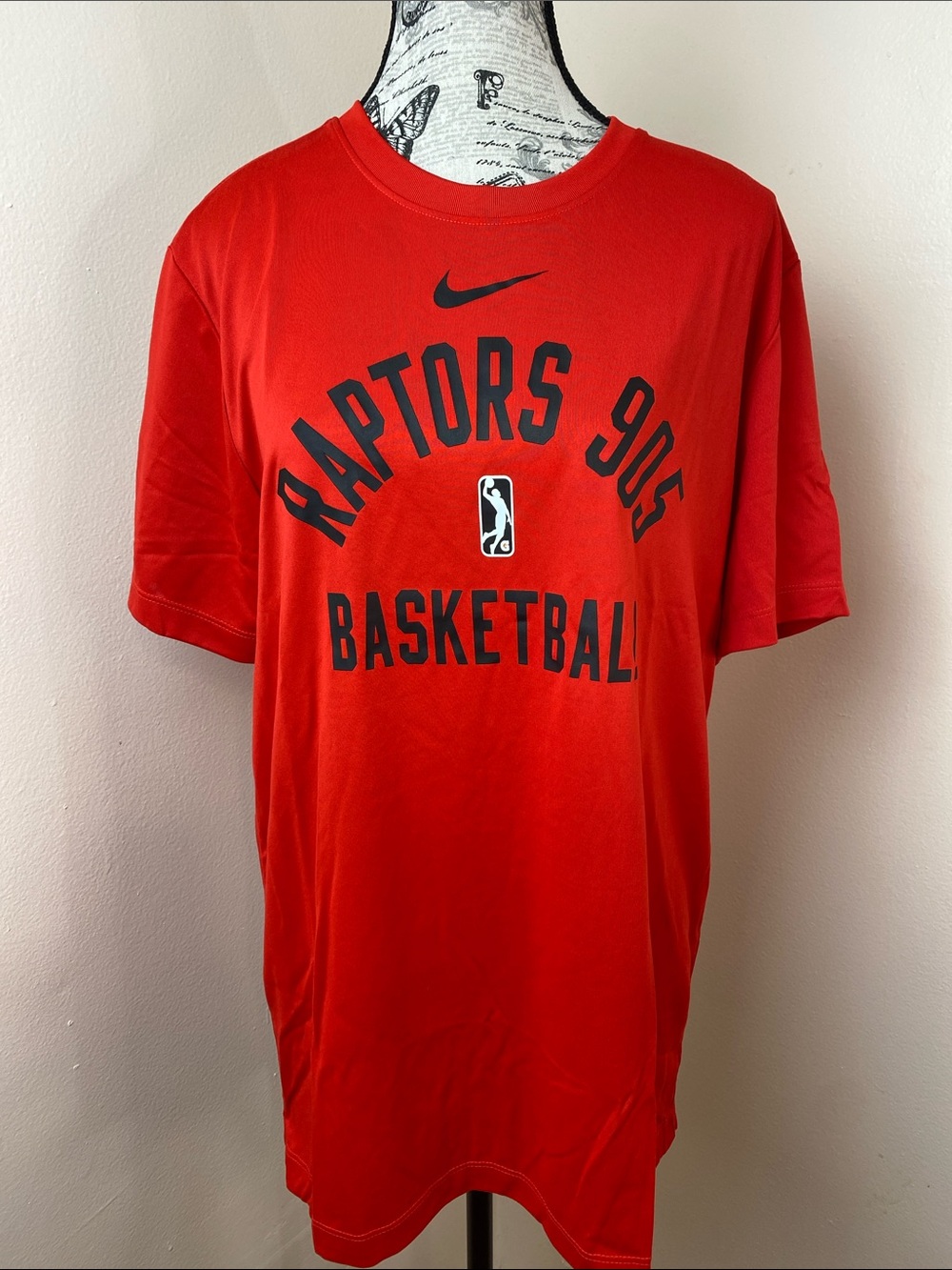 Nike Toronto Raptors 905 Basketball Dri-FIT T-Shirt Men’s Medium Red NWT